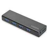 Picture of Ednet 4 Port USB 3.0 Powered Slim Hub