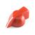 Picture of Red Chicken Head Knob - 14x20mm