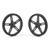 Picture of Pololu Wheel 70x8mm Pair - Black