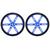 Picture of Pololu Wheel 80x10mm Pair - Blue