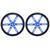 Picture of Pololu Wheel 80x10mm Pair - Blue