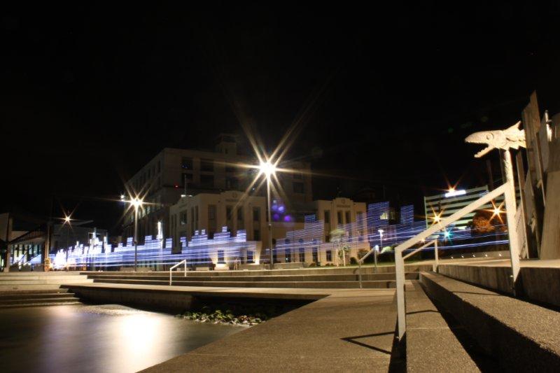 WiFi Light Painting Wellington